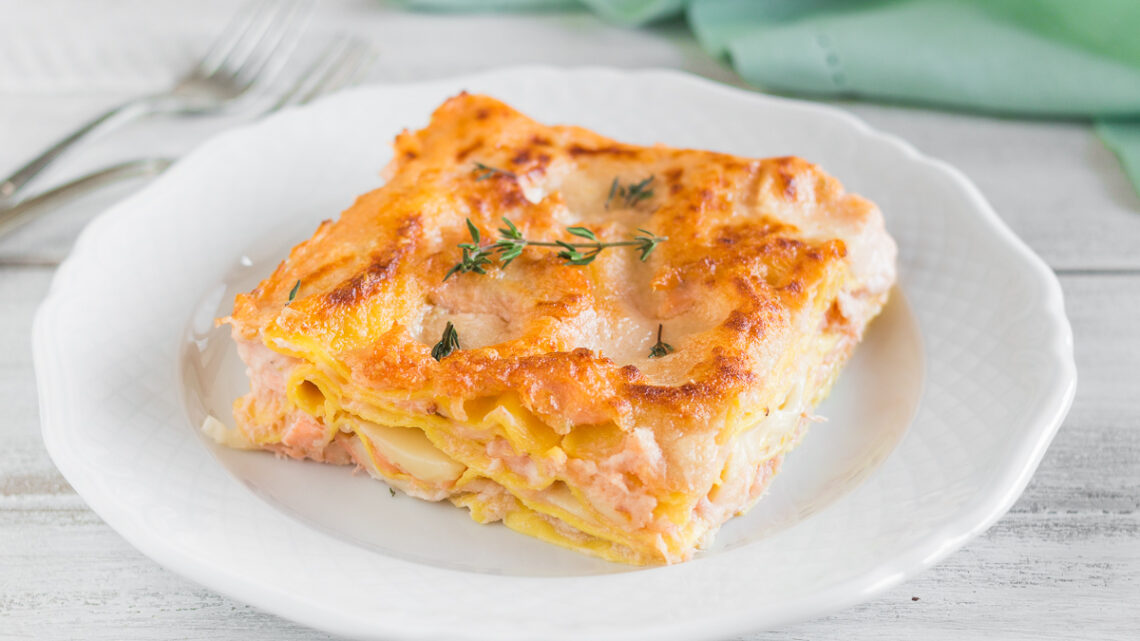 Lasagna Al Salmone